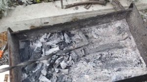 Термическое воронение металла льняным маслом. Защита мангала от внешней коррозии.