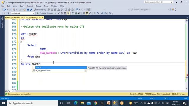 SQL Server Telugu RUNNING TOTAL EP-30 смотреть онлайн