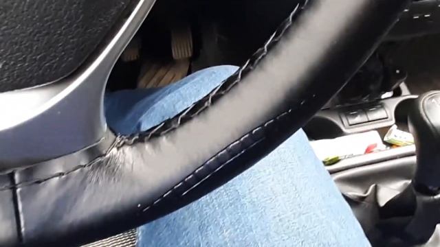 LADA GRANTA FL Установка чехла на руль из кожи смотреть онлайн