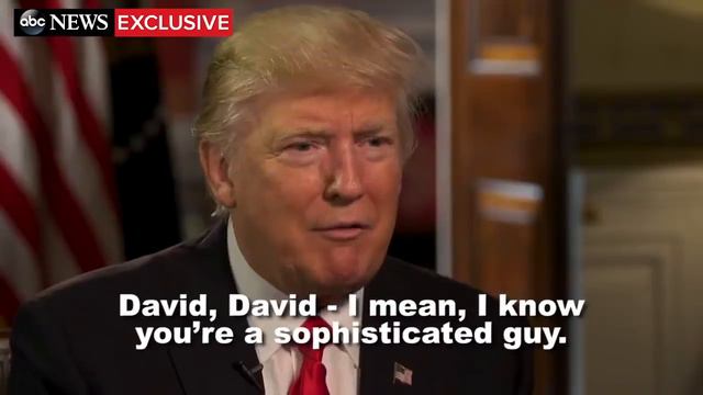 Trump: The World Is a Mess | Trump Interview with David Muir | ABC News смотреть онлайн