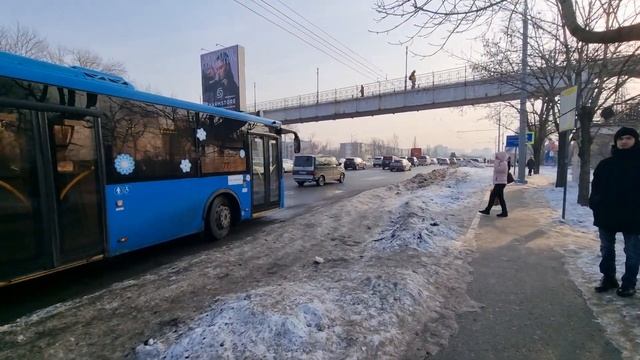 Пешая прогулка на 2й речке в сочельник 2023 #владивосток смотреть онлайн