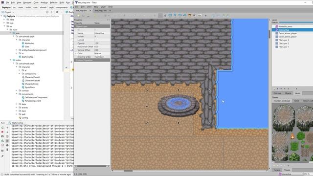 FXGL DevStream: Zephyria RPG (Inter-map Portals) смотреть онлайн