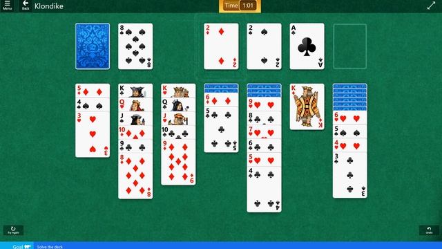 Classic\Klondike - Hard - Solve the deck смотреть онлайн