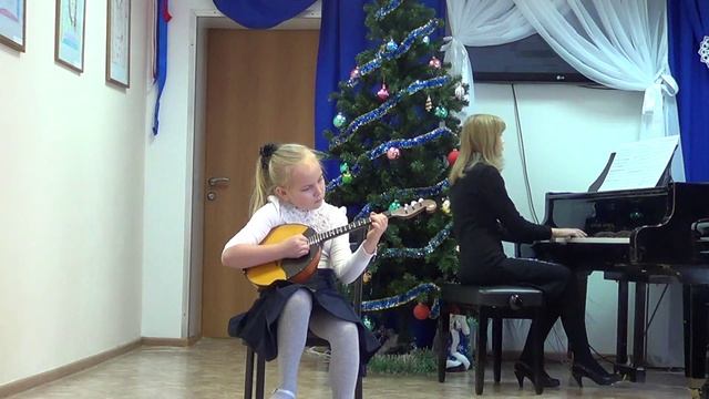 Нагорная Олеся, 9 лет, К Хачатурян Танец из балета Чипполино, р н п Ивушка, обр Н Успенского, Д смотреть онлайн