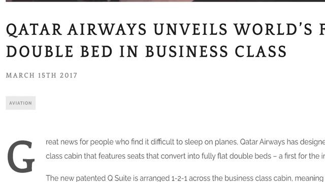 WORLD’S BEST BUSINESS CLASS AIRPLANE SEAT! смотреть онлайн