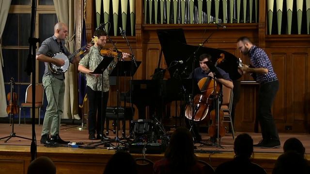 Riding a Tethered Horse (for string quartet w/ mandolin, banjo and tap delays) смотреть онлайн