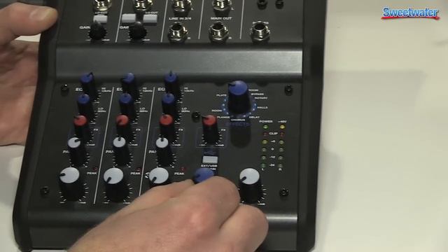 Alesis MultiMix 4 USB FX Mixer Overview - Sweetwater at Winter NAMM 2014 смотреть онлайн