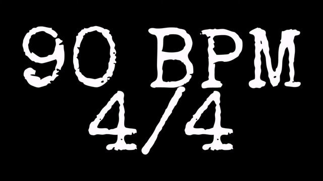 Metronome 90 BPM 4/4 (Tempo) смотреть онлайн