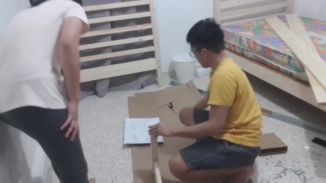 TARVA BED IKEA | HOW TO ASSEMBLE | IMMARIE G смотреть онлайн