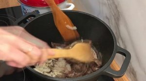 Классный домашний рецепт! Тушеная говядина с овощами!