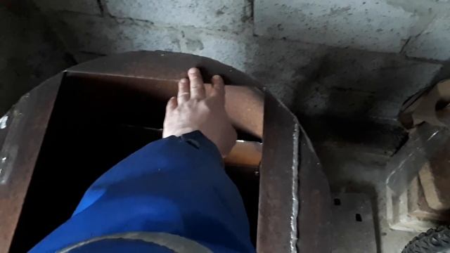 Печка в гараж своими руками. часть 2 смотреть онлайн