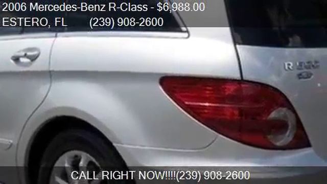 2006 Mercedes-Benz R-Class R 500 AWD 4MATIC 4dr Wagon for sa смотреть онлайн