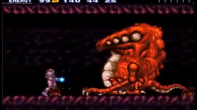 Super Metroid - Samus Vs Crocomire (Hack) смотреть онлайн