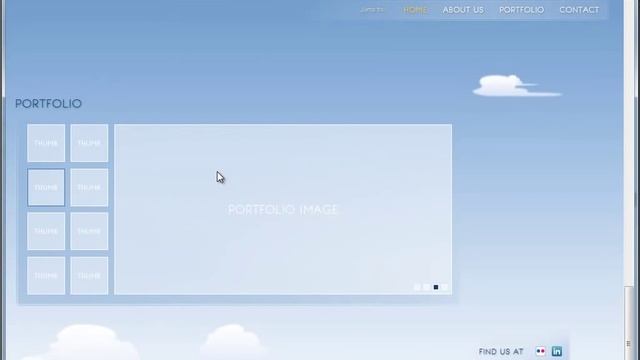 Верстка одностраничного сайта. Урок 3 смотреть онлайн