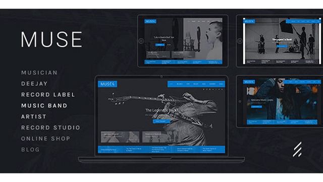 Muse — Music WordPress Theme | Themeforest Website Templates and Themes смотреть онлайн