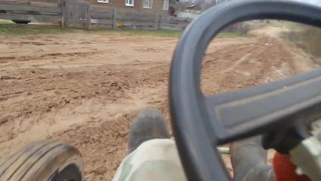 Самодельный Мини багги go kart #6 тормозная система и выезд смотреть онлайн
