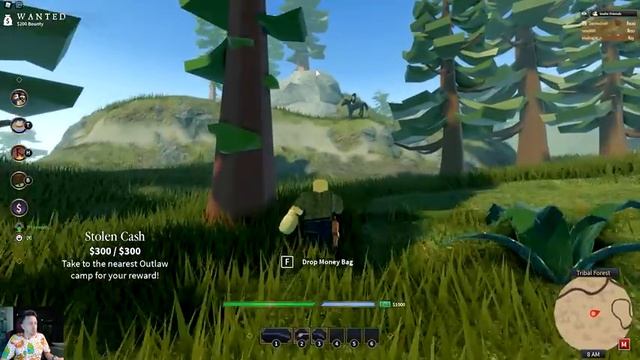 ЗА МОЮ ГОЛОВУ НАЗНАЧЕНА НАГРАДА ! Весь ДИКИЙ ЗАПАД против меня в ROBLOX Wild West ! Damon смотреть онлайн