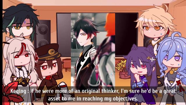 🧡✨ Genshin Impact Liyue reacts Zhongli / Geo Archon || Gacha Club || Genshin Impact смотреть онлайн