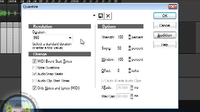 Cakewalk SONAR Tutorial: How to fix Music Timing with Quantize Duration смотреть онлайн