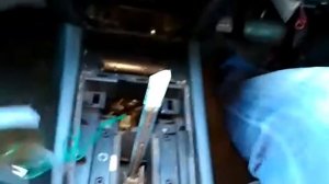 Снятие центрального тоннеля NISSAN WINGROAD Y12