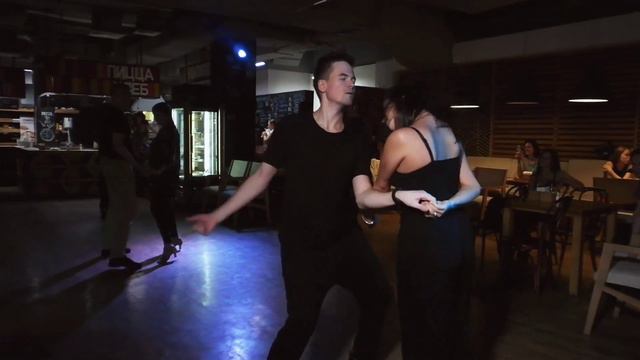 AnyDay Party. Taras and Che. Zouk improvisation. смотреть онлайн