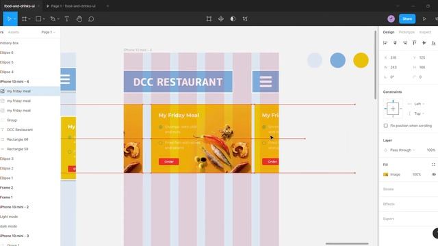 Food Mobile App Design in Figma смотреть онлайн