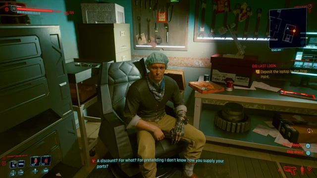 Cyberpunk 2077 - Illegal Ripperdoc tries to bribe me, but I'm all about "Justice".... смотреть онлайн