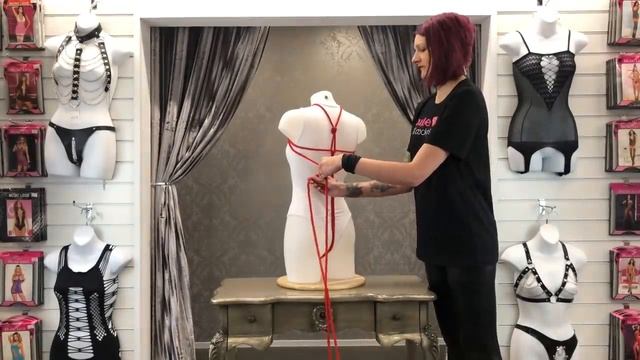 Bondage Rope Dress Shibari Restraint Step by Step Tutorial | Pulse and Cocktails смотреть онлайн
