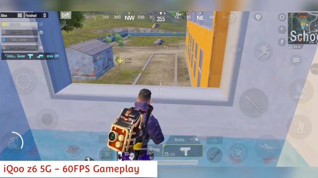 iQoo z6 5G Pubg Test 60 FPS. SD 695 5G Pubg Test 60 FPS.? смотреть онлайн