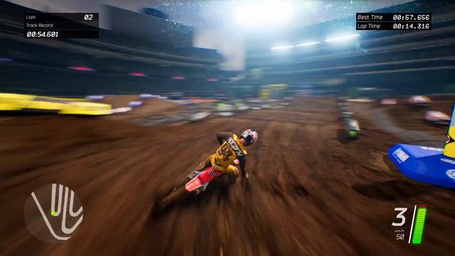 Monster Energy Supercross 2018 Game ‹› PS4 PRO ‹› Stadium of Oakland ‹› Ken Roczen смотреть онлайн