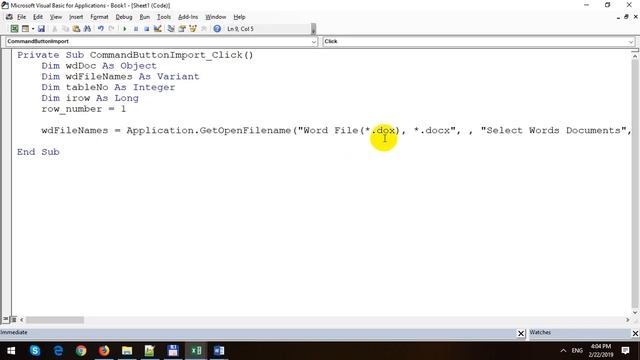 How to Import Data from Word Table from Multiple Word Documents into Excel with VBA смотреть онлайн