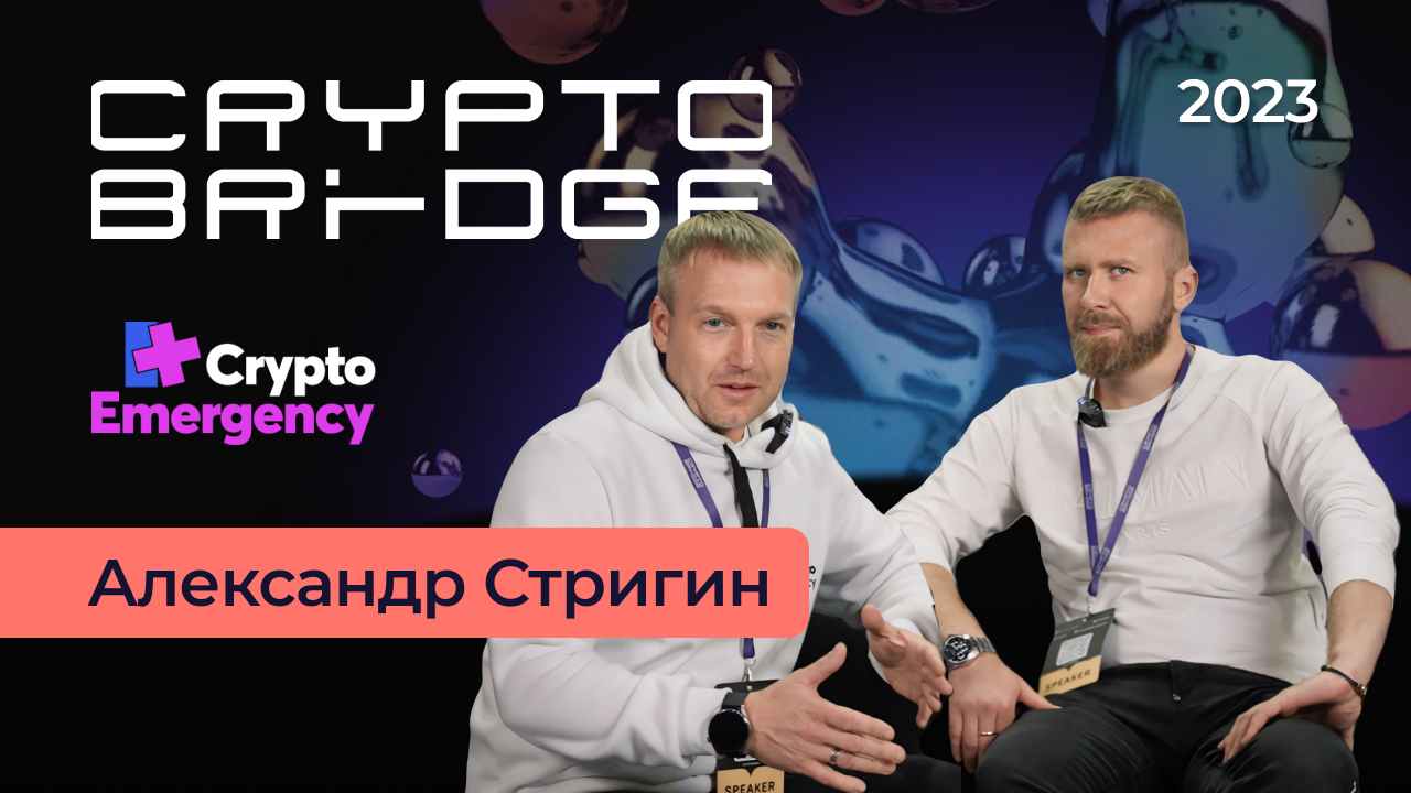 Crypto Bridge 2023 / Интервью АЛЕКСАНДР СТРИГИН / Relictum Pro / #cryptoemergency #биткоин #крипта