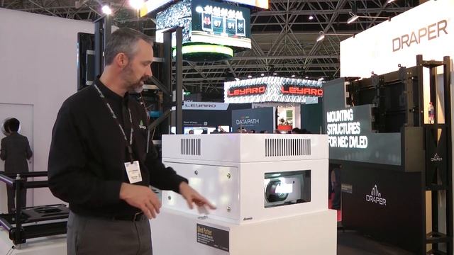 Проекционные решения Draper на выставке ISE 2019 смотреть онлайн