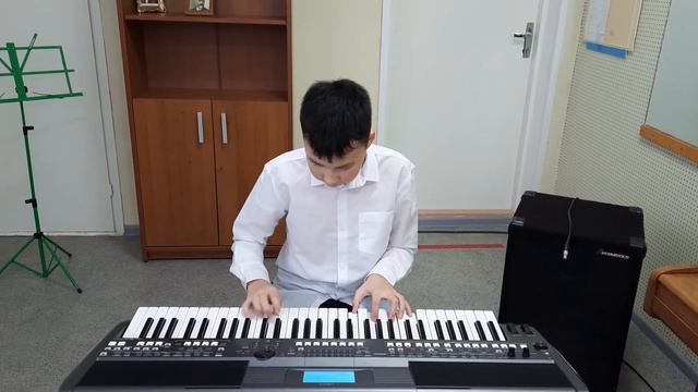 Елена Девис "Джазовая миниатюра".Исп. Хамматов Ильгиз 4 класс ( 14 лет) смотреть онлайн