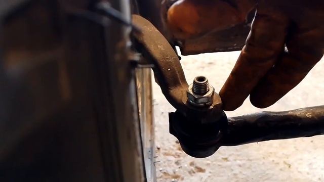 Установка рулевой рейки Мерседеса на самодельный минитрактор. МТ с двигателем Lombardini. часть 7. смотреть онлайн