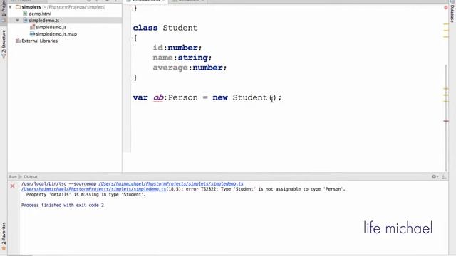 TypeScript Structural Typing смотреть онлайн
