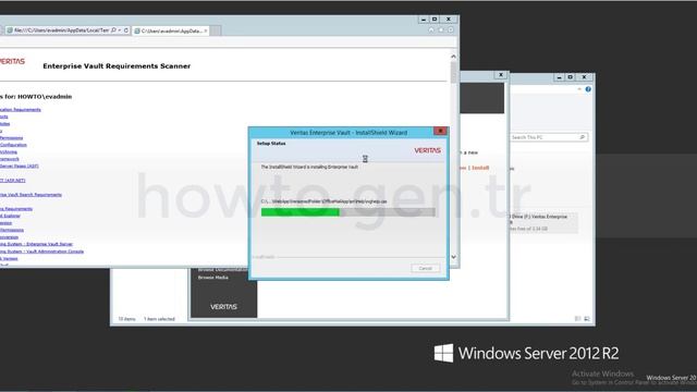 How To Install The Veritas Enterprise Vault Server 12.X смотреть онлайн