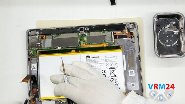 How to disassemble ? Huawei MediaPad M3 Lite 10'' (BAH -L09) Take apart Tutorial смотреть онлайн