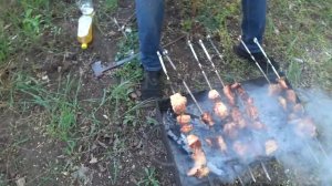 ШАШЛЫКИ на ДАЧЕ у Дениса. VLOG.