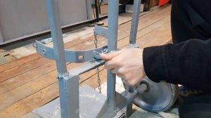 Универсальная  тележка для перевозки кислородного баллона