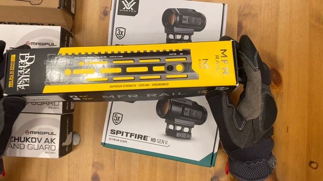 Перезалив цевья Zhukov на сайгу и АК