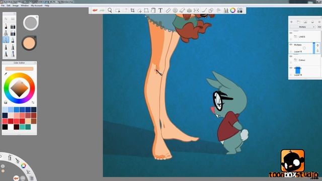 Digital Painting Training Level 1 смотреть онлайн