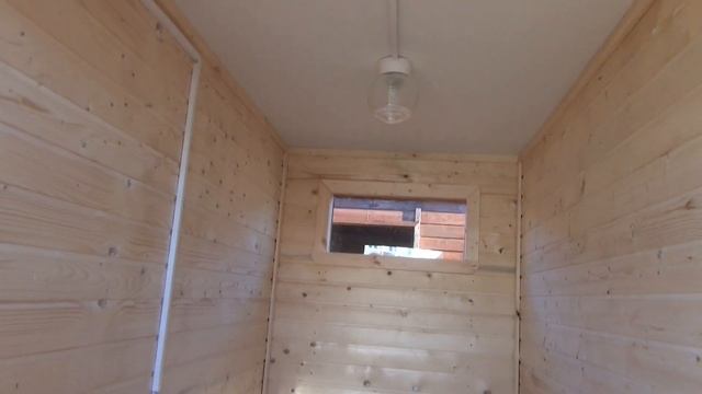 3 в 1 Бытовка туалет хозблок с электрикой, смотреть онлайн