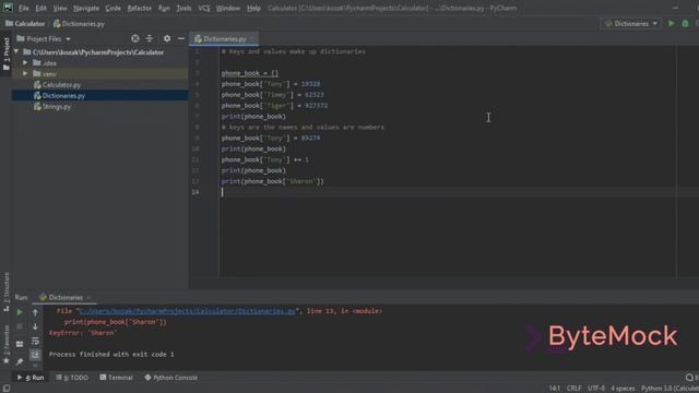 LEARN TO CODE: Ep. 6 | Python Dictionaries смотреть онлайн
