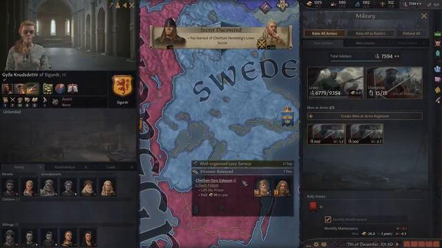 CK3 Viking Norway #11 King of Sweden - Crusader Kings 3 Let's Play смотреть онлайн