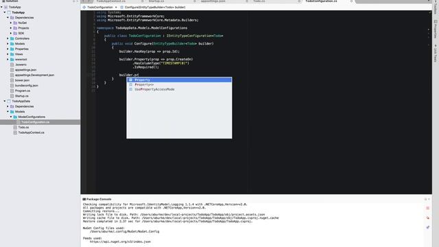 Entity Framework Core with Postgres смотреть онлайн