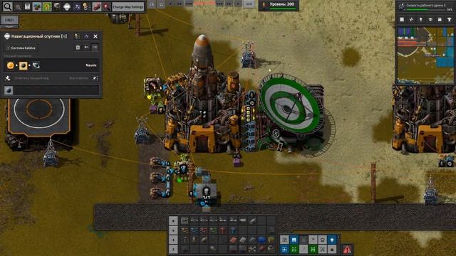 FACTORIO, прохождение 32, моды Space Exploration + Krastorio, летим на орбиту смотреть онлайн