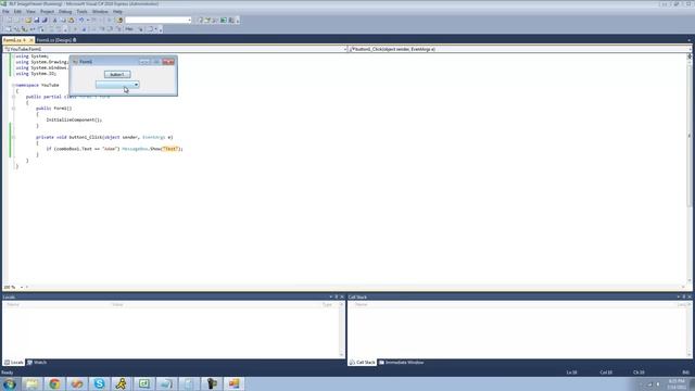C# Beginners Tutorial - 89 - ComboBox Control смотреть онлайн