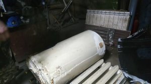 #коптильнягктитан Коптильня горячего копчения из водонагревателя