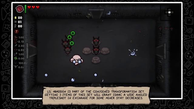 Lil Abaddon - Item Guide - The Binding of Isaac: Repentance смотреть онлайн